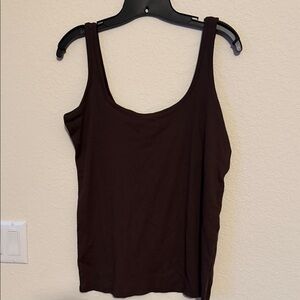 Torrid Dark Brown Tank Top